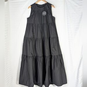 Wyatt Wylde Black Tiered Dress